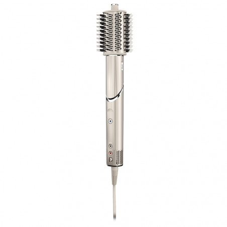 Shark FlexStyle HD424SLEU Σίδερο και στεγνωτήρας μαλλιών, 1400W, 3 ταχύτητες, αυτόματη μπούκλα Coanda, 3 εξαρτήματα, προστασία από τη θερμότητα, Cool Shot, ασημί/σαμπάνια