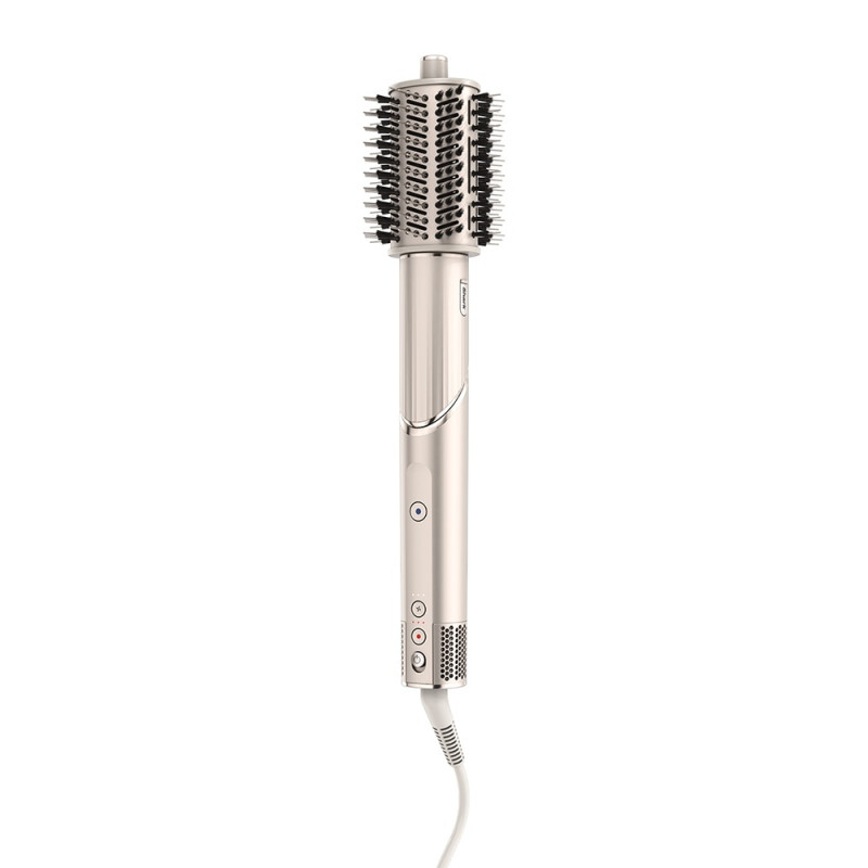 Shark FlexStyle HD424SLEU Σίδερο και στεγνωτήρας μαλλιών, 1400W, 3 ταχύτητες, αυτόματη μπούκλα Coanda, 3 εξαρτήματα, προστασία από τη θερμότητα, Cool Shot, ασημί/σαμπάνια