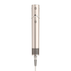 Shark FlexStyle HD424SLEU Σίδερο και στεγνωτήρας μαλλιών, 1400W, 3 ταχύτητες, αυτόματη μπούκλα Coanda, 3 εξαρτήματα, προστασία από τη θερμότητα, Cool Shot, ασημί/σαμπάνια