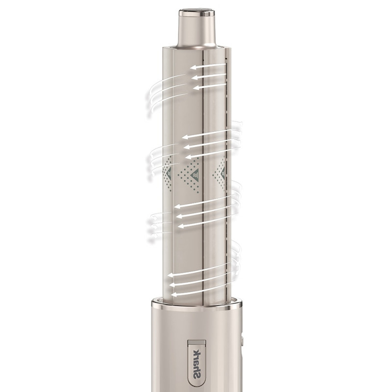 Shark FlexStyle HD424SLEU Σίδερο και στεγνωτήρας μαλλιών, 1400W, 3 ταχύτητες, αυτόματη μπούκλα Coanda, 3 εξαρτήματα, προστασία από τη θερμότητα, Cool Shot, ασημί/σαμπάνια