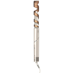 Shark FlexStyle HD424SLEU Σίδερο και στεγνωτήρας μαλλιών, 1400W, 3 ταχύτητες, αυτόματη μπούκλα Coanda, 3 εξαρτήματα, προστασία από τη θερμότητα, Cool Shot, ασημί/σαμπάνια