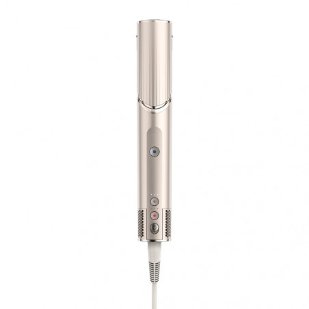 Shark FlexStyle HD424SLEU Σίδερο και στεγνωτήρας μαλλιών, 1400W, 3 ταχύτητες, αυτόματη μπούκλα Coanda, 3 εξαρτήματα, προστασία από τη θερμότητα, Cool Shot, ασημί/σαμπάνια