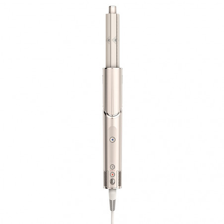 Shark FlexStyle HD424SLEU Σίδερο και στεγνωτήρας μαλλιών, 1400W, 3 ταχύτητες, αυτόματη μπούκλα Coanda, 3 εξαρτήματα, προστασία από τη θερμότητα, Cool Shot, ασημί/σαμπάνια