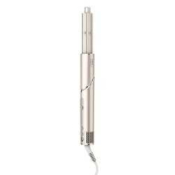 Shark FlexStyle HD424SLEU Σίδερο και στεγνωτήρας μαλλιών, 1400W, 3 ταχύτητες, αυτόματη μπούκλα Coanda, 3 εξαρτήματα, προστασία από τη θερμότητα, Cool Shot, ασημί/σαμπάνια