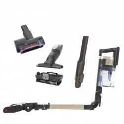 Σκούπα όρθια Shark Stratos True Pet Flexology IZ400EUT, 309W, 0.7L, 60 λεπτά αυτονομία, Clean Sense IQ, Pet Pro, LED, Powerfins, Dark Grey/Champagne