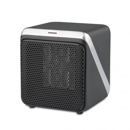 Κεραμικός θερμαντήρας Rosberg R51970K, 500W, PTC, οθόνη LED, προστασία από ανατροπή, Μαύρο