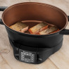 Russell Hobbs Good-to-Go Multicooker 28270-56, 750W, 6.5L, 8 προγράμματα, Χρονοδιακόπτης, Κρύες λαβές, 59% πιο ενεργειακά αποδοτικό, Εύκολο καθάρισμα, Μαύρο