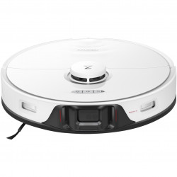 Ρομποτική ηλεκτρική σκούπα Roborock S8 Pro Ultra, 50W, Wi-Fi, 6000Pa, 750ml, 300m2, Αυτονομία έως 180min, Turbo, Φωνητικές εντολές, Λευκό