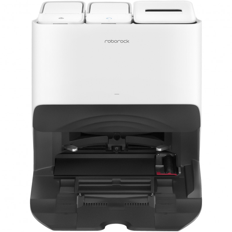 Ρομποτική ηλεκτρική σκούπα Roborock S8 Pro Ultra, 50W, Wi-Fi, 6000Pa, 750ml, 300m2, Αυτονομία έως 180min, Turbo, Φωνητικές εντολές, Λευκό