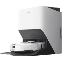 Ρομποτική ηλεκτρική σκούπα Roborock S8 Pro Ultra, 50W, Wi-Fi, 6000Pa, 750ml, 300m2, Αυτονομία έως 180min, Turbo, Φωνητικές εντολές, Λευκό