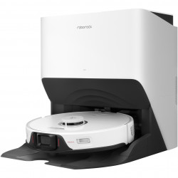 Ρομποτική ηλεκτρική σκούπα Roborock S8 Pro Ultra, 50W, Wi-Fi, 6000Pa, 750ml, 300m2, Αυτονομία έως 180min, Turbo, Φωνητικές εντολές, Λευκό