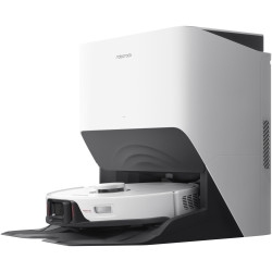 Ρομποτική ηλεκτρική σκούπα Roborock S8 Pro Ultra, 50W, Wi-Fi, 6000Pa, 750ml, 300m2, Αυτονομία έως 180min, Turbo, Φωνητικές εντολές, Λευκό