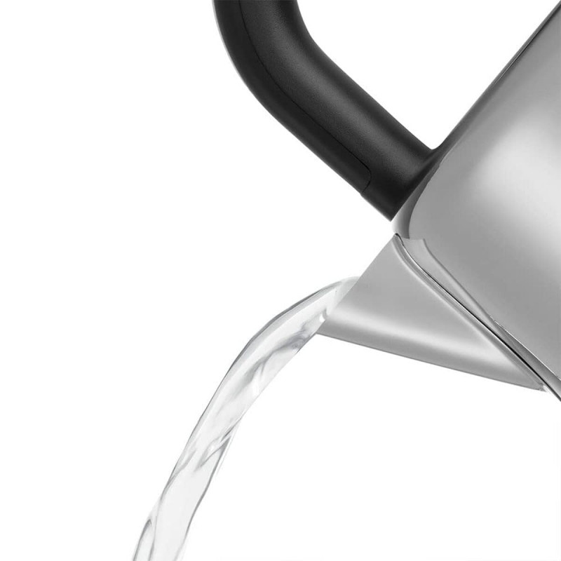 Ηλεκτρικός βραστήρας Russell Hobbs Distinctions Titanium 26422-70, 2400W, 1,5 l, γρήγορο βράσιμο, πλένεται φίλτρο κατά της αφαλάτωσης, βάση 360°, Protect, Inox/Titanium