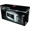 Τοστιέρα Elegance της Russell Hobbs 23380-56, 1420W, 2 φιλέτα, 6 μοίρες, Lift & Look, Inox/μαύρο