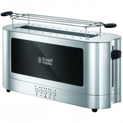 Τοστιέρα Elegance της Russell Hobbs 23380-56, 1420W, 2 φιλέτα, 6 μοίρες, Lift & Look, Inox/μαύρο