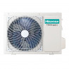 Κλιματιστικό Inverter Hisense Easy Smart CA70BT1A, 24000 BTU, 48 m2, A++, Αθόρυβη λειτουργία, FreezeProtect έως -15°C, Λευκό