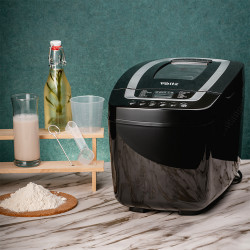 Αρτοποιείο Oliver Voltz OV51446B, 800W, 12 προγράμματα, οθόνη LCD, χρονοδιακόπτης, μαύρο.