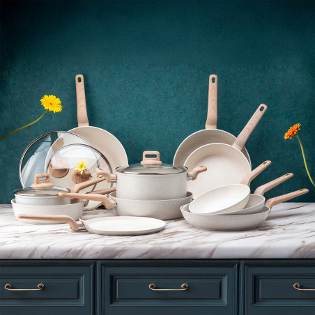 Oliver Voltz Nice OV54420E30, 30 cm, μαρμάρινη επένδυση, επαγωγή, Bejov