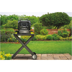 Επιτραπέζια Ηλεκτρική Ψησταριά Σχάρας γκριλ Ninja OG701EU, 2400W, Έως 260C, Εσωτερική κεραμική επίστρωση αμίνης, Woodfire, Γκρι