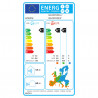 Κλιματιστικό Inverter Hisense Energy Pro + QG25XV0E, 9000 BTU, 14 m2, A+++/A+++, Wi-Fi, Φωνητικός έλεγχος, φίλτρο 4in1, Λευκό