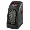 Θερμάστρα με ανεμιστήρα ELITE EFH-0490, 400 W, 8 μ², αυτορυθμιζόμενο κεραμικό στοιχείο PTC, λειτουργία ανεμιστήρα, χρονοδιακόπτης, LED, μαύρο