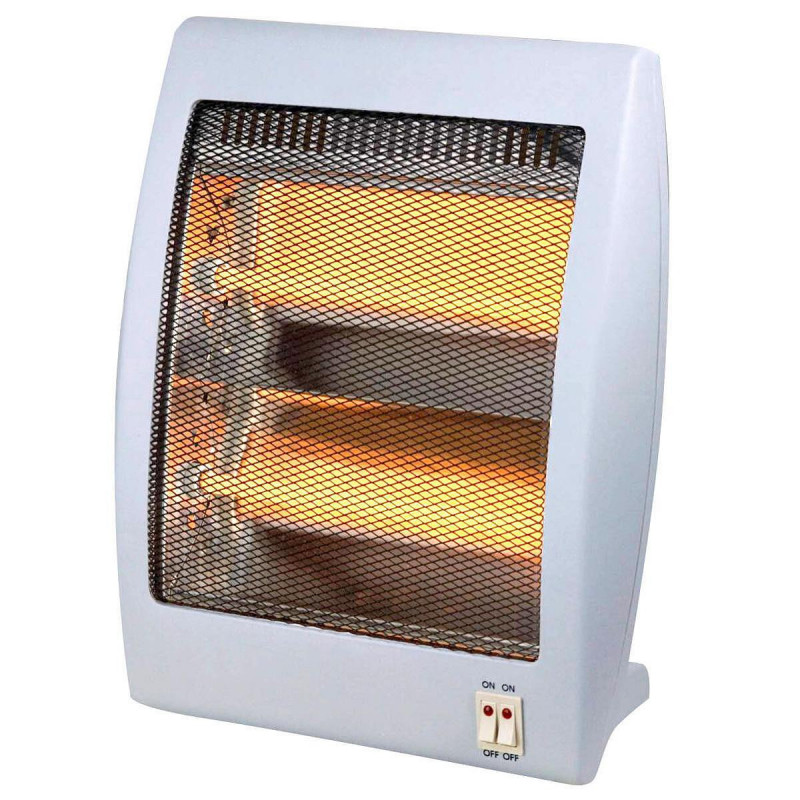 Κουζίνα χαλαζία LAMARQUE LQH-3325, 800W, 10 m2, 2 στάδια, Απενεργοποίηση κατά την πτώση/ανατροπή, Λαβή, Λευκό