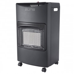 Σόμπα θέρμανσης αερίου ELITE LGH-1400BL, 4,2 kW, 35 m2, 3 kPa, Υπέρυθρη, ανάφλεξη με πιεζο, αισθητήρας ODS, προστασία από πτώση/ανατροπή/σβήσιμο φλόγας, Μαύρο