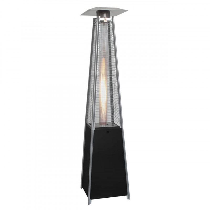 ELITE ODRGH-1303GR, 13 kW, 35 m2, ανάφλεξη με πιεζό, προστασία από κλίση, τροχίσκοι, μαύρο/γκρι