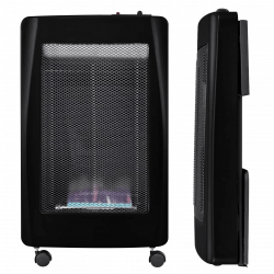 Σόμπα αερίου ELITE EBF-1362, 3,8 kW, 35 m2, 327 g/h, 2 στάδια, αισθητήρας οξυγόνου ODS, προστασία από κλίση, ανάφλεξη με πιεζό, Μαύρο