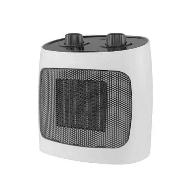Κεραμική θερμαντική σόμπα ELITE ECH-1373, 2000W, Έως 20 m2, 2 λειτουργίες, Φωτεινή ένδειξη, Προστασία από ανατροπή, Λευκό/μαύρο