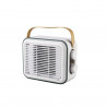 Θερμοσίφωνας ELITE EFHR-1383 Retro, 1500W, 15 m2, θερμαντήρας PTC, 3 στάδια, ασφάλεια ανατροπής, Λευκό/Μουστάρδα