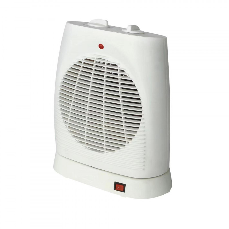 Θερμοσίφωνας ELITE EFH-1386, 2000W, 20 m2, ταλάντωση 90°, 3 στάδια, Ρυθμιζόμενος θερμοστάτης, Ένδειξη ισχύος, Λευκό
