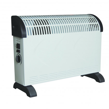 Ενδοδαπέδια θερμάστρα ELITE CH-1391, 2000W, 22 m2, Turbo fan, 3 στάδια, Ρυθμιζόμενος θερμοστάτης, Λευκό