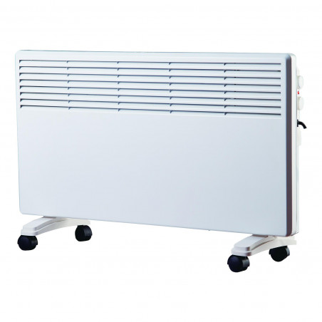 Ενδοδαπέδιος θερμαντήρας ELITE ECP-1392, 2000W, 20 m2, 2 στάδια, Ενδεικτικές λυχνίες, IPX4, Επιτοίχια τοποθέτηση, Λευκό