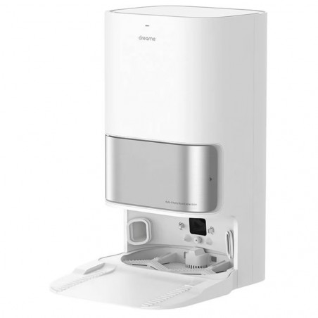 Ρομποτική ηλεκτρική σκούπα Dreame L10 Ultra, 5300 Pa, 5200 mAh, 75W, Έως 200 m2, 3D χαρτογράφηση, αισθητήρας LDS, σταθμός φόρτισης, αυτονομία έως 210 λεπτά, λευκό