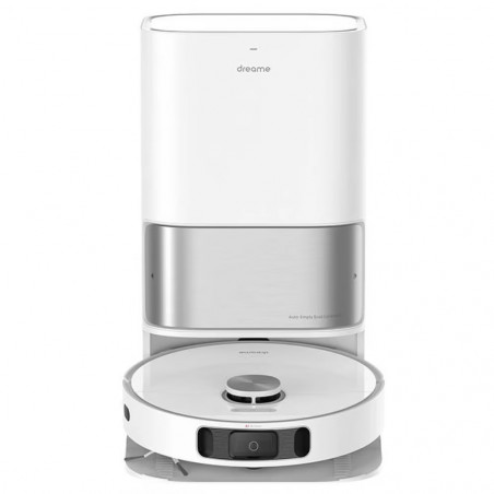 Ρομποτική ηλεκτρική σκούπα Dreame L10 Ultra, 5300 Pa, 5200 mAh, 75W, Έως 200 m2, 3D χαρτογράφηση, αισθητήρας LDS, σταθμός φόρτισης, αυτονομία έως 210 λεπτά, λευκό
