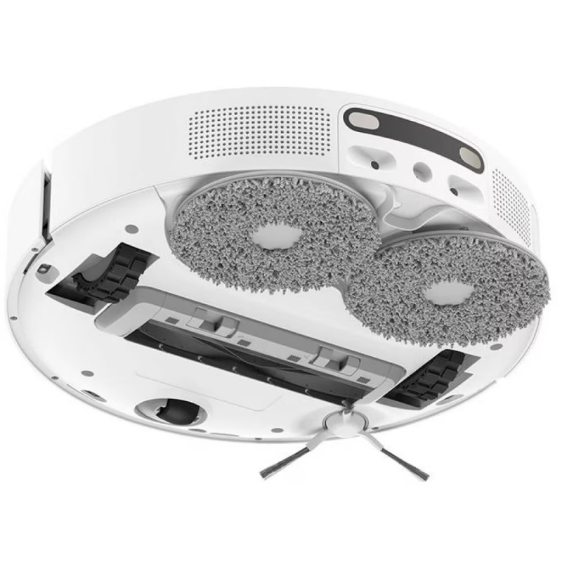 Ρομποτική ηλεκτρική σκούπα Dreame L10 Ultra, 5300 Pa, 5200 mAh, 75W, Έως 200 m2, 3D χαρτογράφηση, αισθητήρας LDS, σταθμός φόρτισης, αυτονομία έως 210 λεπτά, λευκό