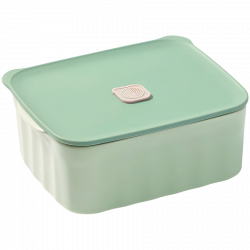 Buydeem CT1006-CG κεραμικό κουτί τροφίμων, 810 ml, 17x20,5 cm, Μέχρι 230°C, Συμβατό με φούρνο και φούρνο μικροκυμάτων, Πράσινο