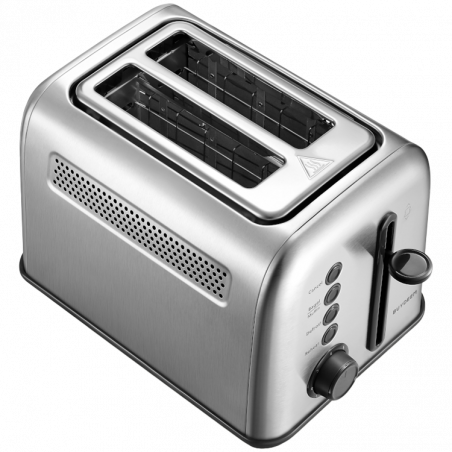 Buydeem DT620E-SS/EU τοστιέρα ψωμιού, 900W, έως 204C°, 7 προγράμματα, μεγάλα ανοίγματα, υψηλό pop-up, Inox
