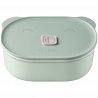 Κεραμικό κουτί φαγητού Buydeem CT3007-CG, 500 ml, 19.5x11x16.5 cm, ανθεκτικό στη θερμότητα έως 230°C, συμβατό με φούρνο και φούρνο μικροκυμάτων, πράσινο