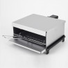Ψησταριά πάρτι Crown ESG800A, 800W, δίσκος λίπους, ασημί
