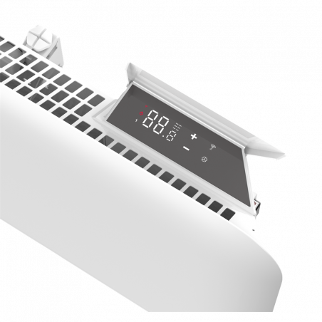 Θερμοσίφωνας Mill Invisible WiFi PA1500WIFI3, 1500W, 23 m2, 10 ρυθμίσεις θερμοκρασίας, Wi-Fi, Bluetooth, IPX4, Λευκό