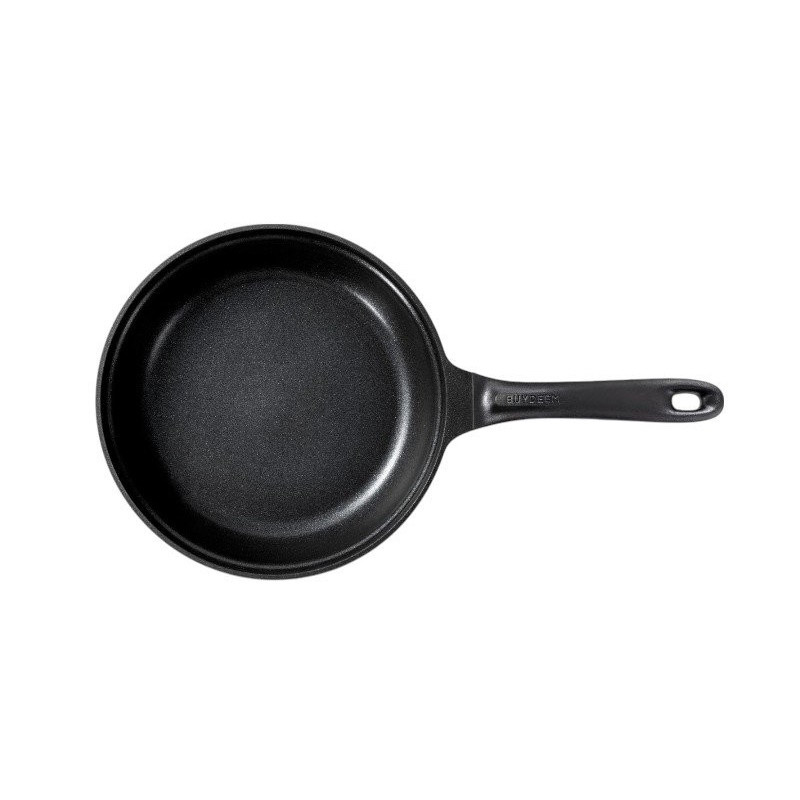 BUYDEEM CP151, 25 cm, Γυάλινο καπάκι, Χυτό αλουμίνιο, Χωρίς PFOA, Αντικολλητική επίστρωση, Πράσινο