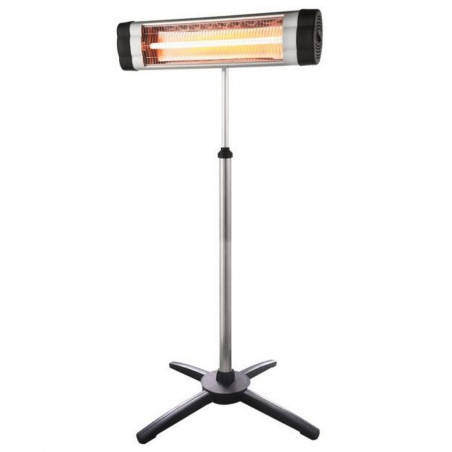 Φούρνος χαλαζία ELITE IH-0434, 3000W, 22 m2, Ρυθμιζόμενη βάση, Υπέρυθρη ακτινοβολία, IP-34, Ρυθμιζόμενος θερμοστάτης, Μαύρο