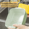 Κεραμικό κουτί φαγητού Buydeem CT3007-CG, 500 ml, 19.5x11x16.5 cm, ανθεκτικό στη θερμότητα έως 230°C, συμβατό με φούρνο και φούρνο μικροκυμάτων, πράσινο