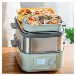 Κεραμικό κουτί φαγητού Buydeem CT3007-MY, 500 ml, 19.5x11x16.5 cm, ανθεκτικό στη θερμότητα έως 230°C, συμβατό με φούρνο και φούρνο μικροκυμάτων, Κίτρινο