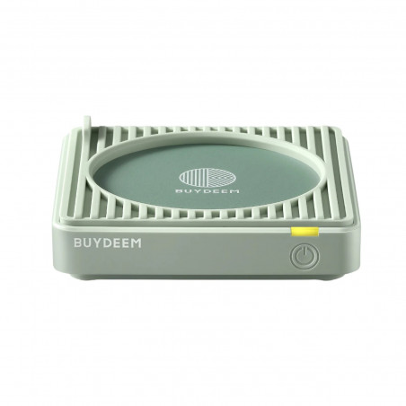 Θερμαντήρας φλιτζανιών BUYDEEM OA2001, 24W, 2 ρυθμίσεις, Αυτόματη διακοπή, Αδιάβροχο, Πράσινο