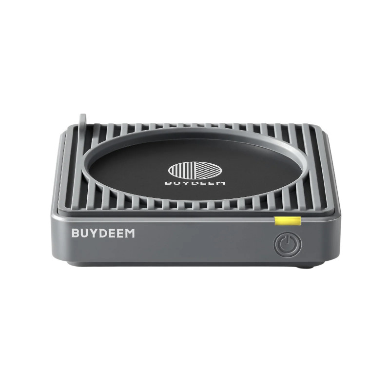 Θερμαντήρας φλιτζανιών BUYDEEM OA2001, 24W, 2 ρυθμίσεις, Αυτόματη διακοπή, Αδιάβροχο, Γκρι