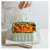 Buydeem CT1006-CG κεραμικό κουτί τροφίμων, 810 ml, 17x20,5 cm, Μέχρι 230°C, Συμβατό με φούρνο και φούρνο μικροκυμάτων, Πράσινο