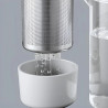 Τσαγιέρα με εγχυτήρα BUYDEEM CD2001, 500 ml, Ανοξείδωτο ατσάλι, Κομψός σχεδιασμός, Γκρι